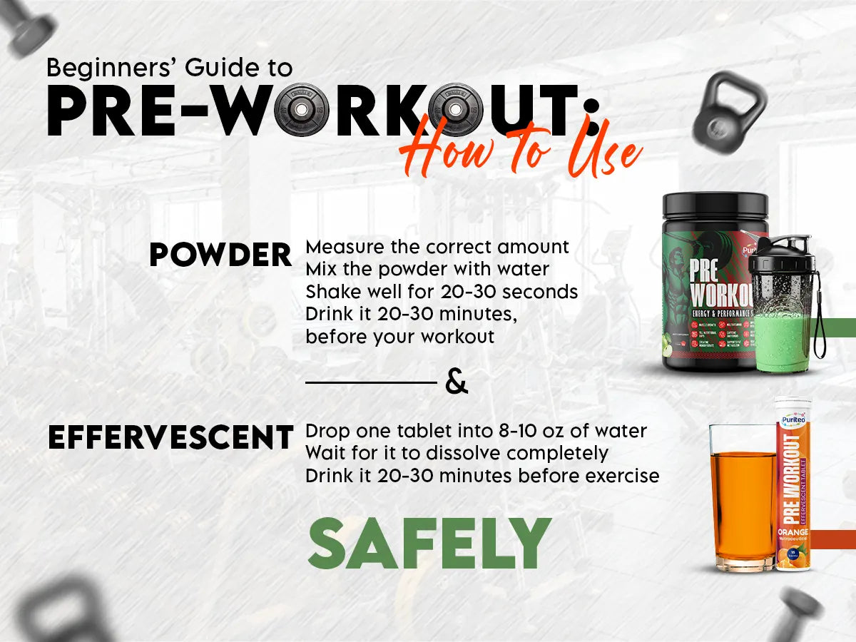 Pre-Workout Supplements for Beginners: A Safe Guide – Puriteo