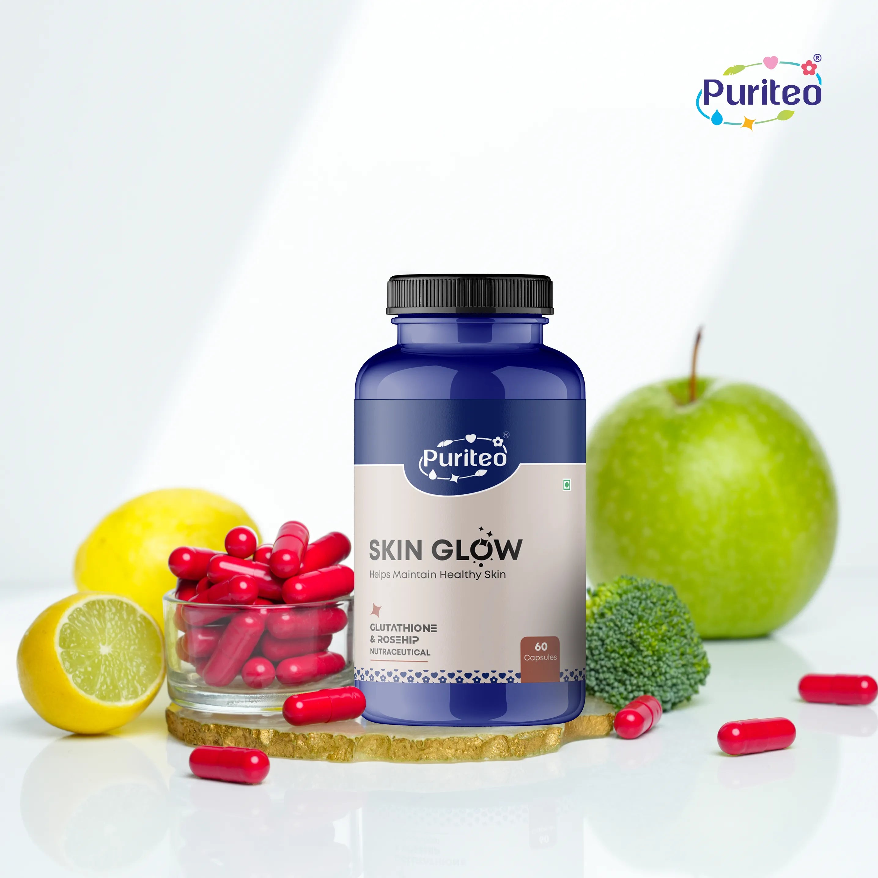 can glutathione cause heart palpitations Dr. Su Gluta Glow (80 gm- 60  Tablets)