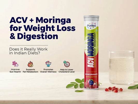 ACV + Moringa for Weight Loss & Digestion: Does It Really Work in Indian Diets?