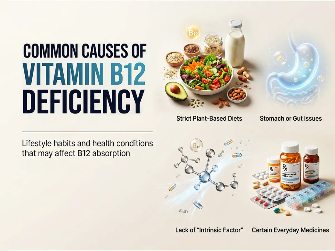 Common Causes of Vitamin B12 Deficiency.