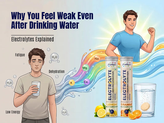 Why You Feel Weak Even After Drinking Water — Electrolytes Explained