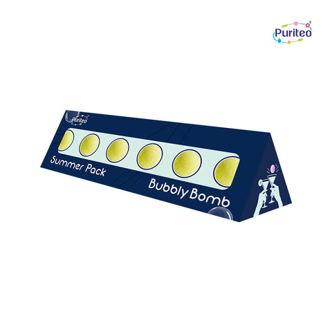 Puriteo Bubbly Bombs Nimbu Pani – Classic Lemon Sparkler | Summer Special Pack