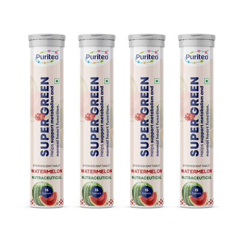 Puriteo Super Green Effervescent Tablets