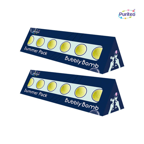Puriteo Bubbly Bombs Nimbu Pani – Classic Lemon Sparkler | Summer Special Pack