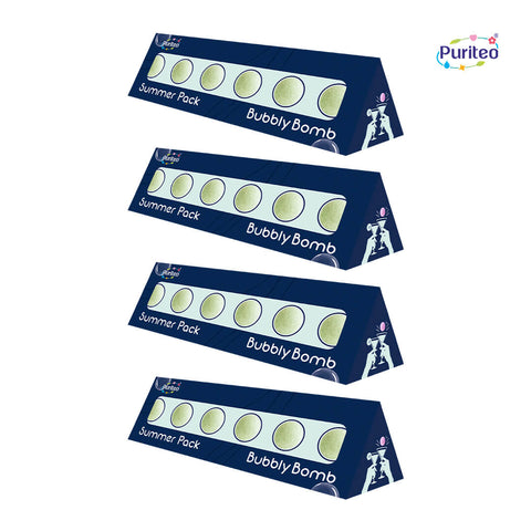 Puriteo Bubbly Bombs Shikanji – Heritage Lemon Spice Refresher | Summer Special Pack