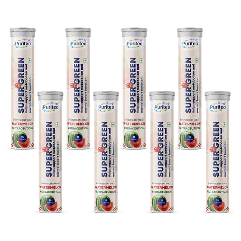 Puriteo Super Green Effervescent Tablets