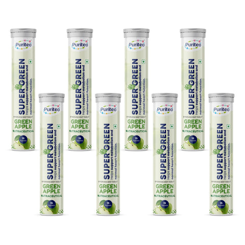 Puriteo Super Green Effervescent Tablets