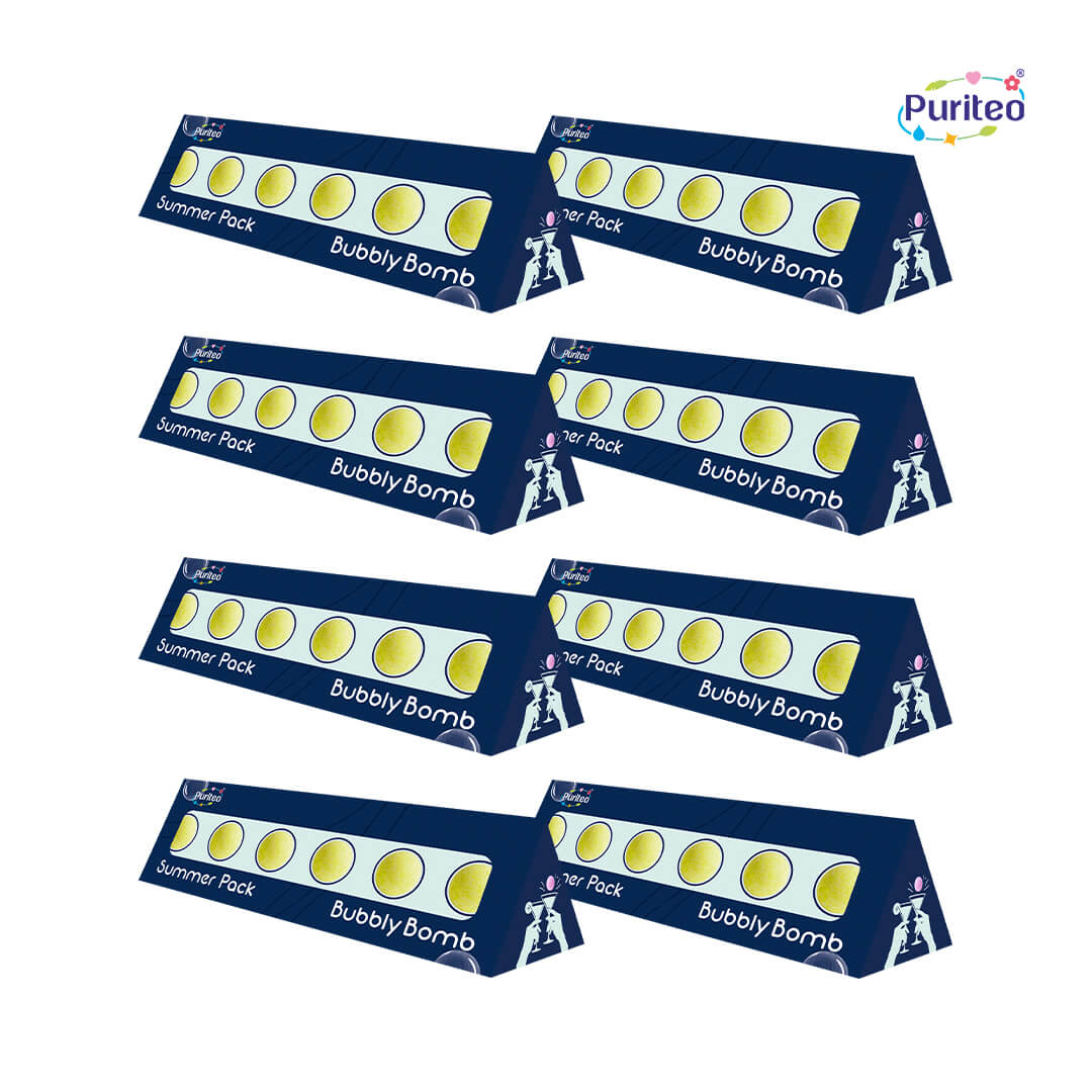 Puriteo Bubbly Bombs Nimbu Pani – Classic Lemon Sparkler | Summer Special Pack