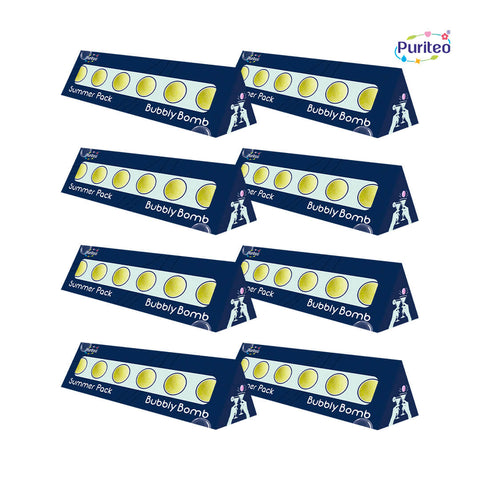 Puriteo Bubbly Bombs Nimbu Pani – Classic Lemon Sparkler | Summer Special Pack