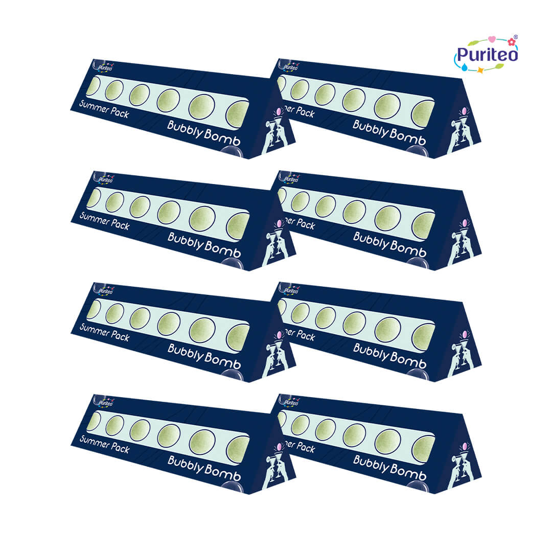 Puriteo Bubbly Bombs Shikanji – Heritage Lemon Spice Refresher | Summer Special Pack