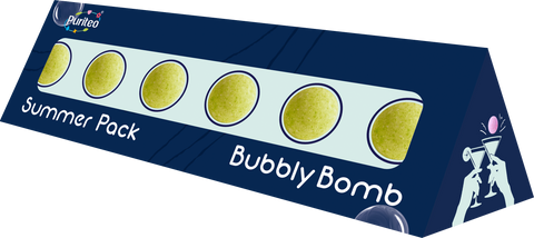 Puriteo One-Month Mocktail Pack: 5 Flavors, 30 Bubbly Bombs