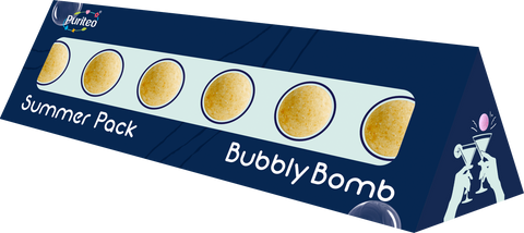 Puriteo One-Month Mocktail Pack: 5 Flavors, 30 Bubbly Bombs