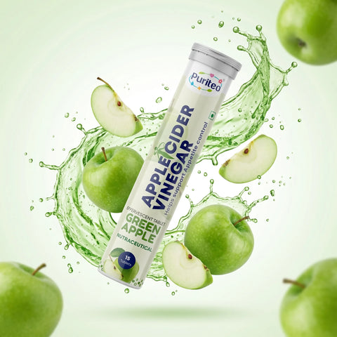 Apple Cider Vinegar Effervescent Tablets-Green apple