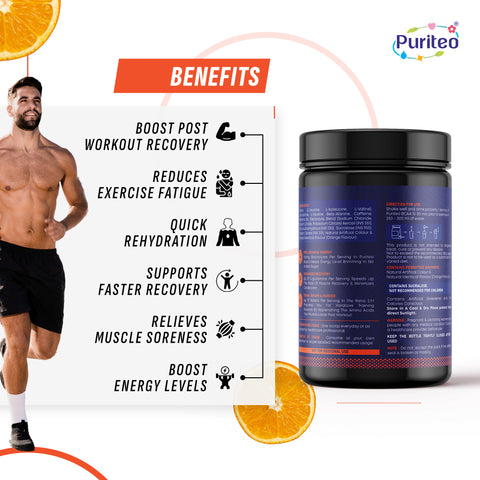 BCAA - Powerful Intra Workout | Best BCAA Powder in India  | Best Natural Pre Workout Supplement | BCAA supplement for gym