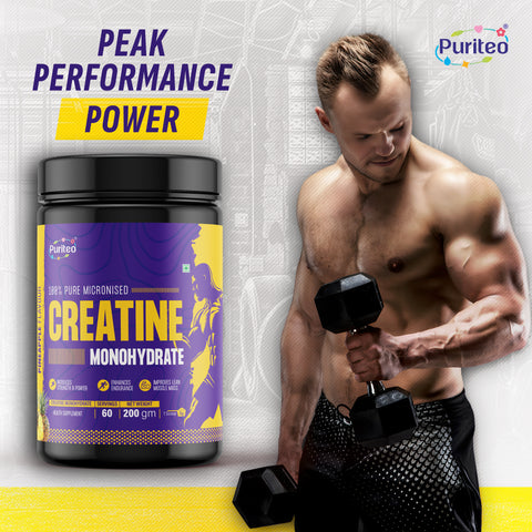 Creatine Monohydrate | Creatine Pre Workout Supplement | Creatine Supplement for Muscle Gain | Best Creatine Monohydrate