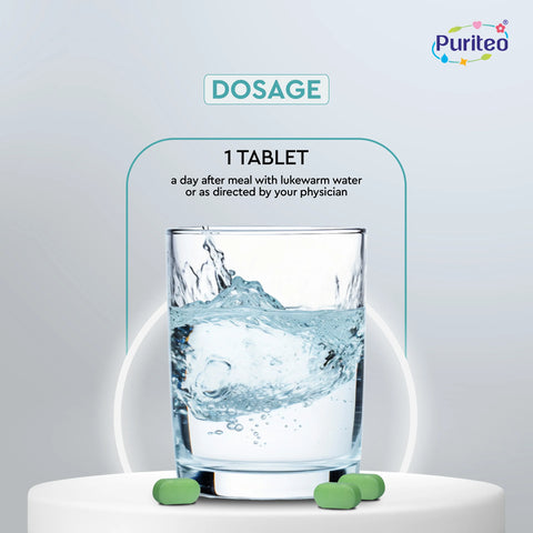 Puriteo PCOS Relief Tablets – Natural Solution for Irregular Periods & Acne