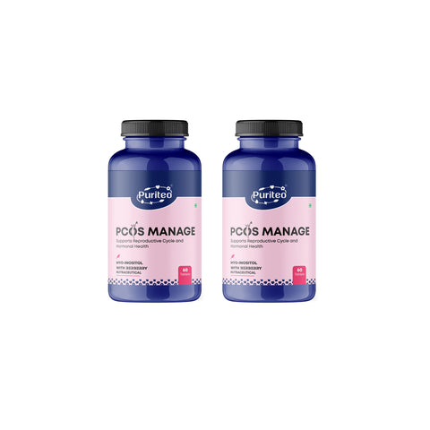 Puriteo PCOS Relief Tablets – Natural Solution for Irregular Periods & Acne