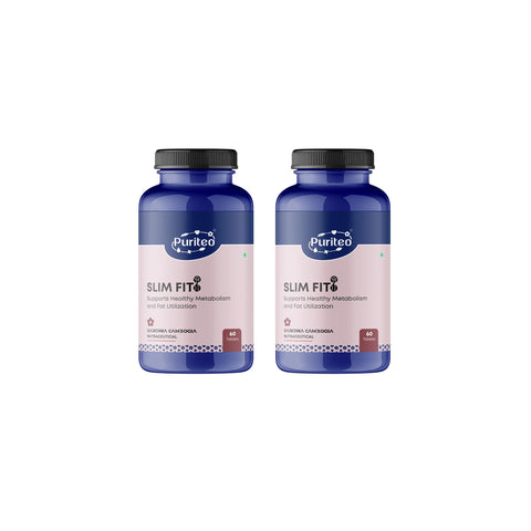 Puriteo Slim Fit Tablet - Garcinia Cambogia Formula | Boosts Metabolism & Curbs Cravings