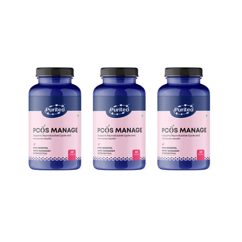 Puriteo PCOS Relief Tablets – Natural Solution for Irregular Periods & Acne