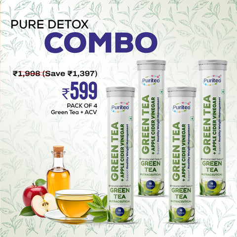 Pure Detox Combo (Pack of 4)