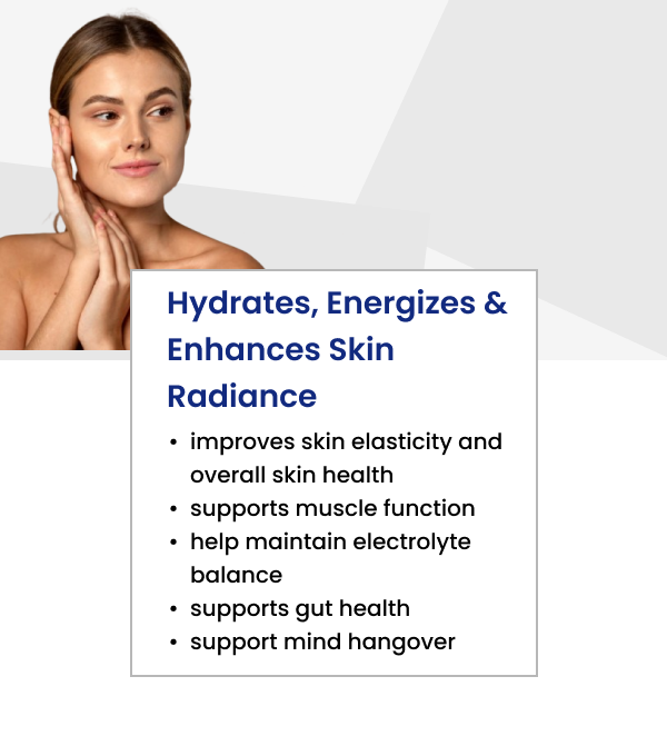 Hydrates, Energizes & Enhances Skin Radiance