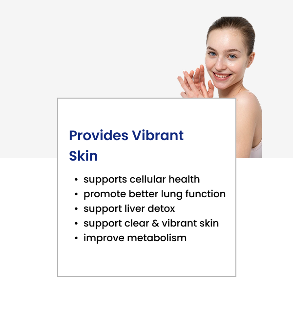 Provides Vibrant Skin