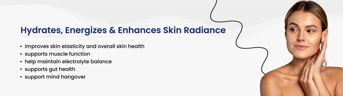 Hydrates, Energizes & Enhances Skin Radiance