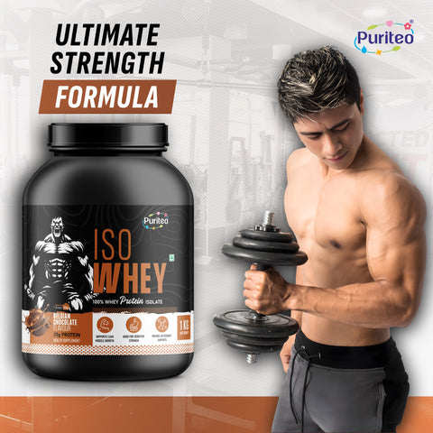 ISO Whey Protein Isolate | Best Whey Protein Isolate | Whey Protein Isolate for Muscle Gain | Natural Whey Protein Isolate