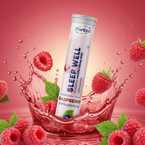 Sleep well Effervescent Tablets-Raseberry