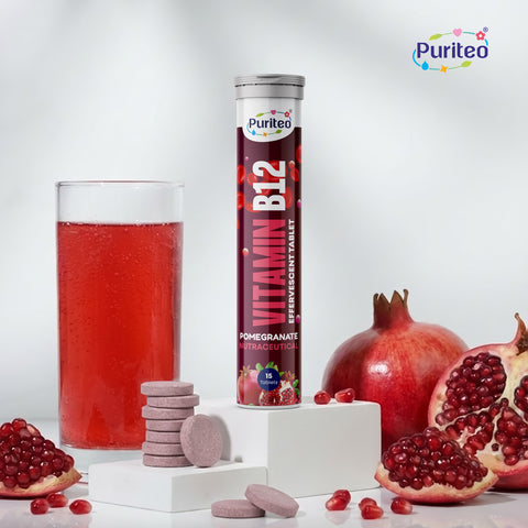 The High Energy Stack | Vitamin B12 Effervescent Tablets - Pack of 4